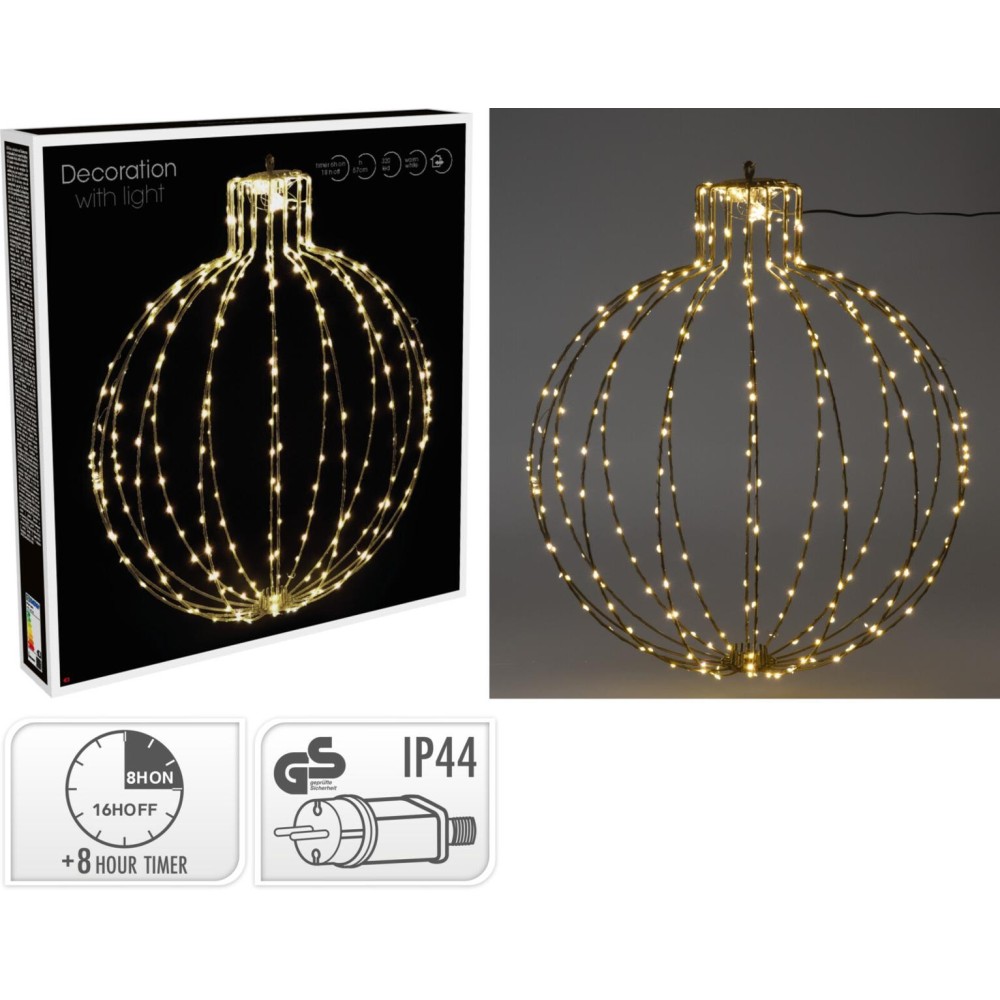 SFERA METAL D57 320LED B.CALDO